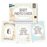 Milestone Baby Photo Card Sophie La Giraffe | The Nest Attachment Parenting Hub
